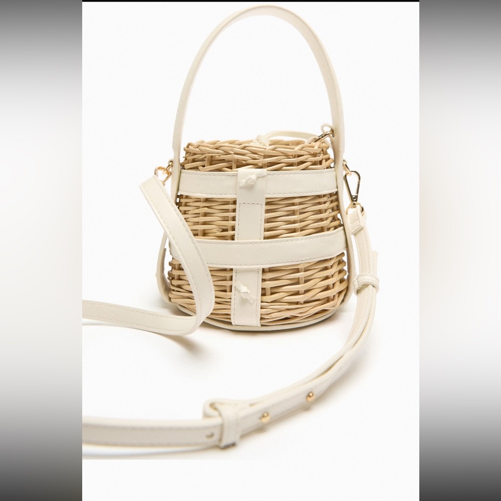 Zara basket bag